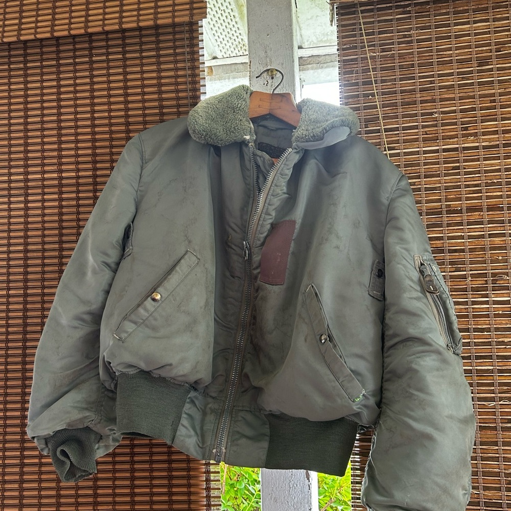 Men's Green Bomber Jacket
